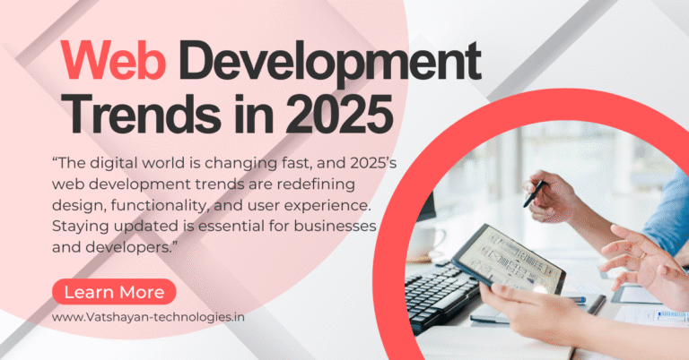 Web development trends 2025