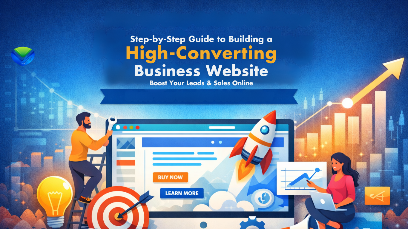 High converting business website