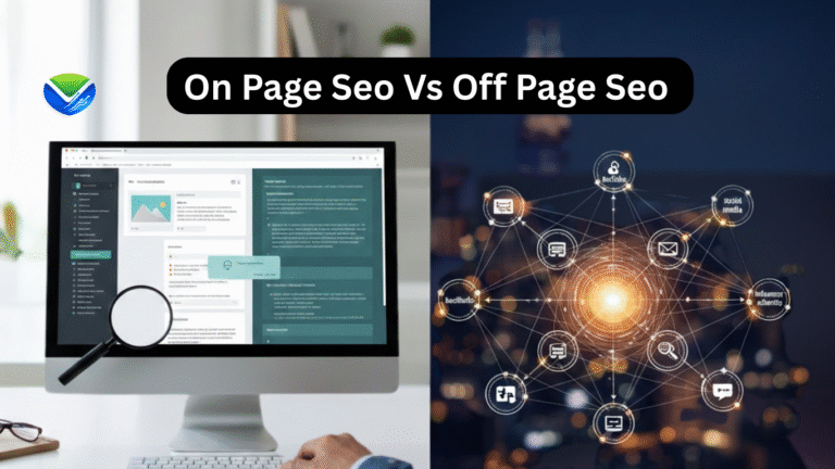On page SEO vs Off page SEO